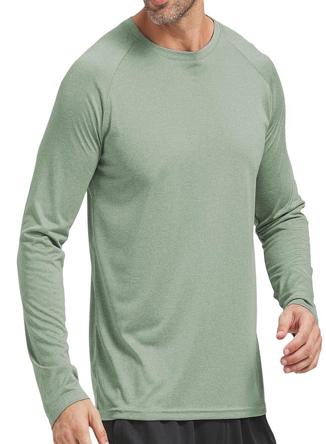 AKAWOOKO 4 Pack Men's Dry Fit T Shirts, Athletic Running Gym Workout Short Long Sleeve Tee Shirts for Men (X-Large, D02) - Image 4